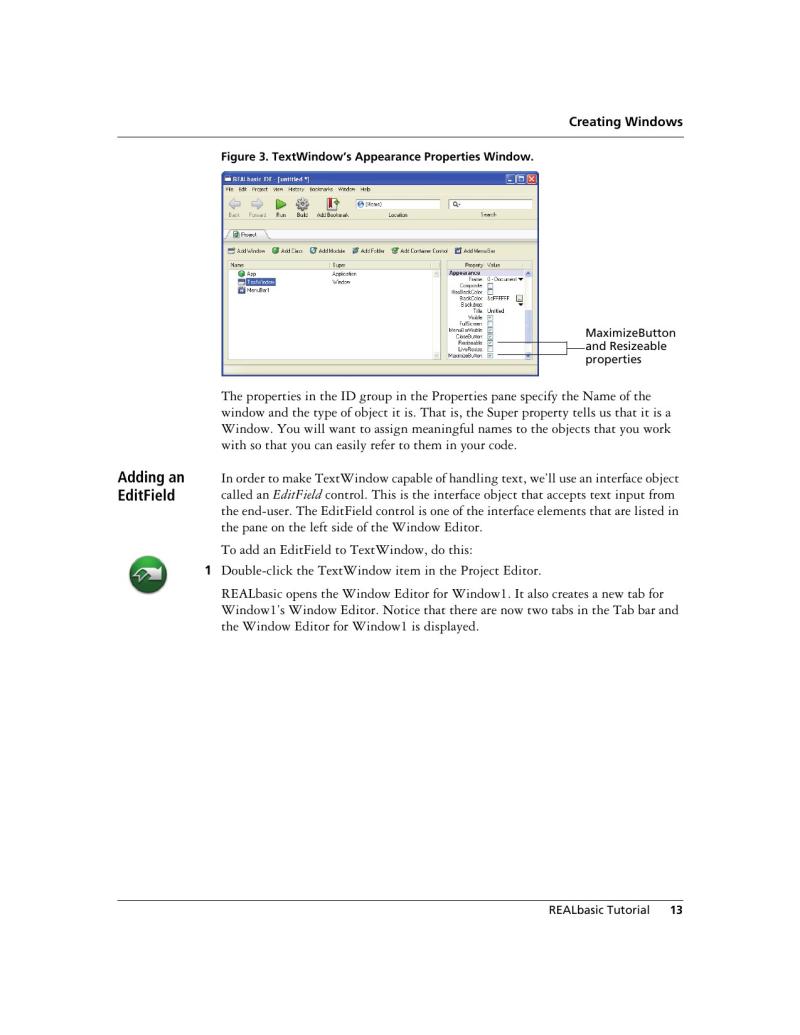 REALbasic Tutorial — page 15