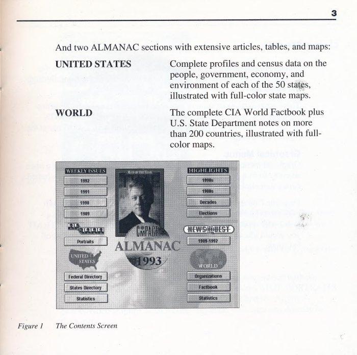 TIME Magazine Almanac 1993 manual — page 10