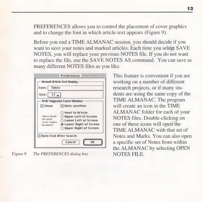 TIME Magazine Almanac 1993 manual — page 20