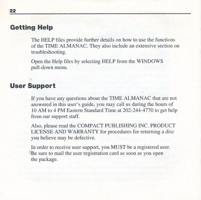 TIME Magazine Almanac 1993 manual — page 27